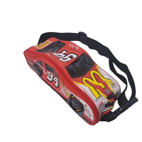 Vintage McDonalds 1996 NASCAR Bill Elliott Red Race Car Fanny Pack